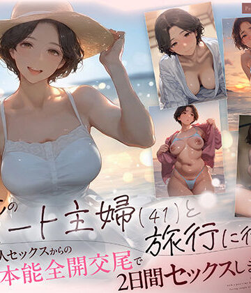 バ先のパート主婦（41） と旅行に行ったらいちゃラブ恋人セックスからの性欲剥き出し本能全開交尾で2日間セックスしまくった話｜無料エロ漫画 読み放題【R18】mamaya
