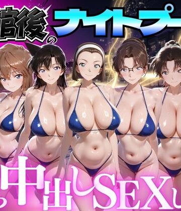 閉館後のナイトプールでひたすら中出しSEXした話 Vol.5｜並木りさ