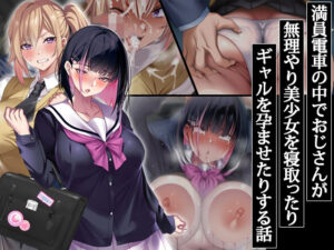 満員電車の中でおじさんが無理やり美少女を寝取ったりギャルを孕ませたりする話｜アイチルワークス