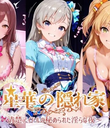 星華の隠れ家 〜清楚アイドルの秘められた淫らな夜〜久●楓 城●崎莉嘉 大●甘奈編｜紫陽花