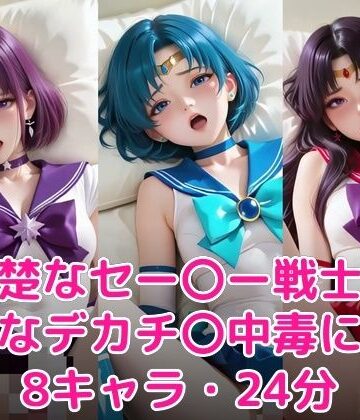 清楚なセー〇ー戦士を淫乱なデカチ〇中毒にする｜甘夢カフェ