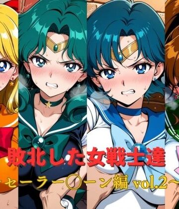 敗北した女戦士達〜セーラー◯ーン編 vol.2〜｜おかず帝国