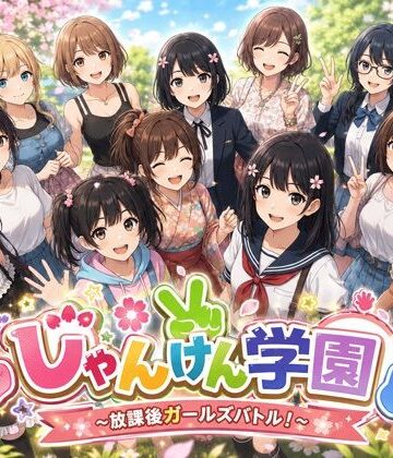 じゃんけん学園 〜放課後ガールズバトル！〜｜AI GRAVURE