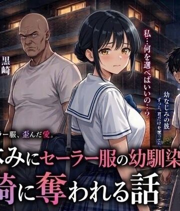 夏休みにセーラー服の幼馴染を、黒崎に犯●れ中出しされ続ける話｜AIザッハトルテ