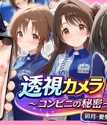 透視カメラ〜コンビニの秘密〜 卯月・愛梨・文香編｜アイポスラボ