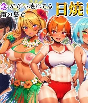 貞操観念がぶっ壊れてる南の島で日焼け女子校生たちとハメまくる話｜シコリの森