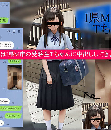 今回はI県M市の受験生Tちゃんに中出ししてきました。【2月10日まで高画質マン写＆本人目線モザイク無し画像付き】｜テグラユウキ
