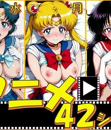 セーラー戦士・月火水【42シーン】｜ピエロタング