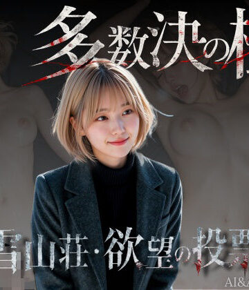 多数決の檻 ―雪山荘・欲望の投票― 第一話＜ノベルゲーム＞（実写系）｜AIART REINA