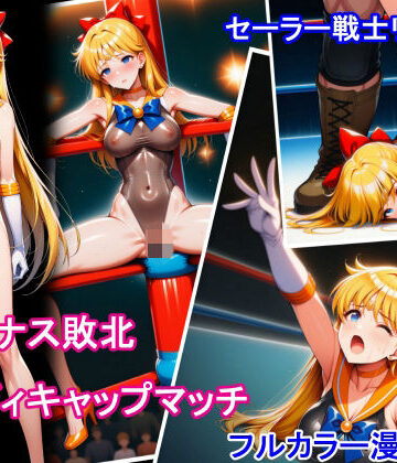 セーラー戦士リメイク ヴィーナス敗北 ハンディキャップマッチ｜堕ちモノ缶詰
