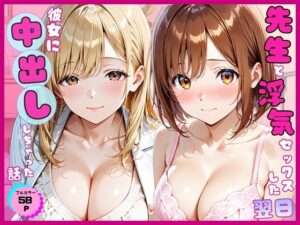 先生と浮気セックスした翌日彼女に中出ししちゃった話｜あやまちの果実