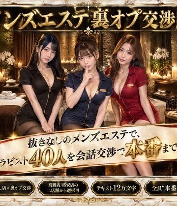 メンズエステ裏オプ交渉師〜抜きなしの店で、セラピスト40人を本番まで落とす〜｜流出保管庫