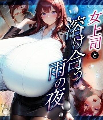 憧れの高嶺の花 おっとり女上司と溶け合う雨の夜｜（株）zou乳業