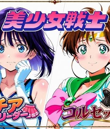 【セーラージ〇ピター/セーラーサ〇ン】手籠めにされる美少女戦士｜画像生成マン