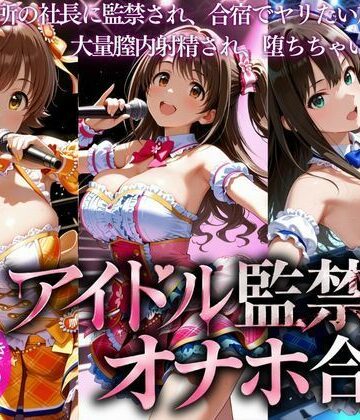 悪徳社長とアイドルの監禁オナホ合宿｜AI魔法の部屋
